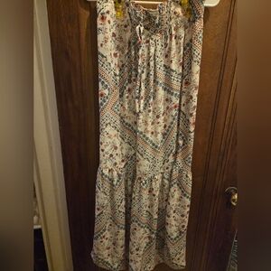 Mi Ami Floral Bellbottoms- Size Medium